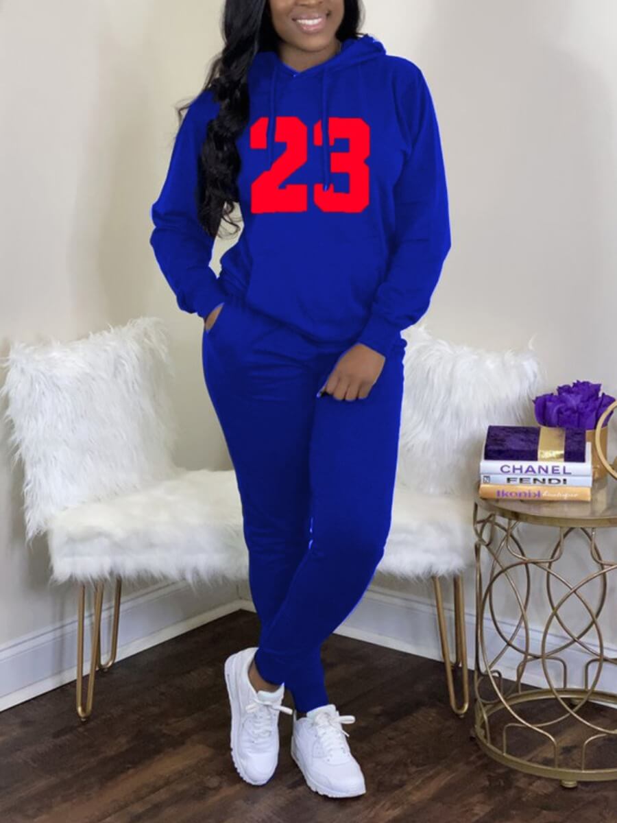Lovely Trendy Letter Print Kangaroo Pocket Deep Blue Two Piece Pants Set
Lovely Trendy Letter Print Kangaroo Pocket Deep Blue Two Piece Pants Set