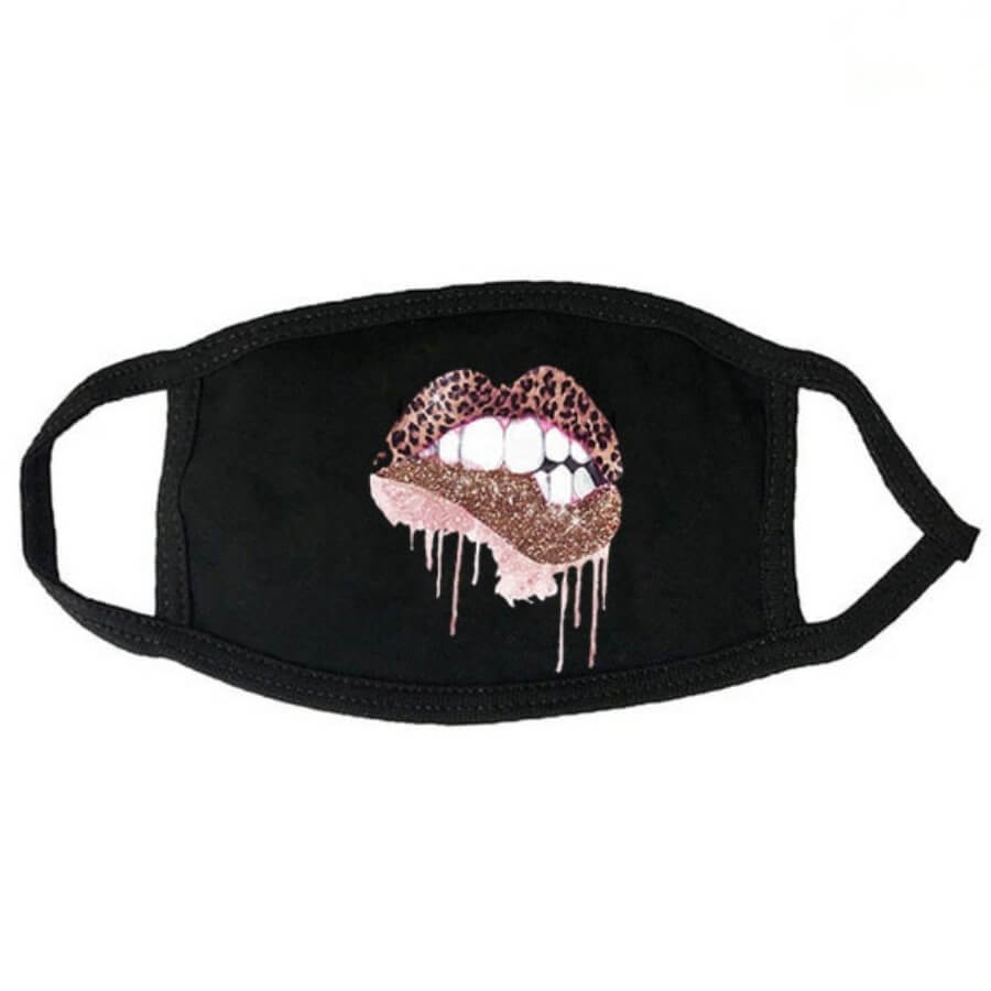 Lovely Casual Leopard Lip Print Brown Face Mask
Lovely Casual Leopard Lip Print Brown Face Mask