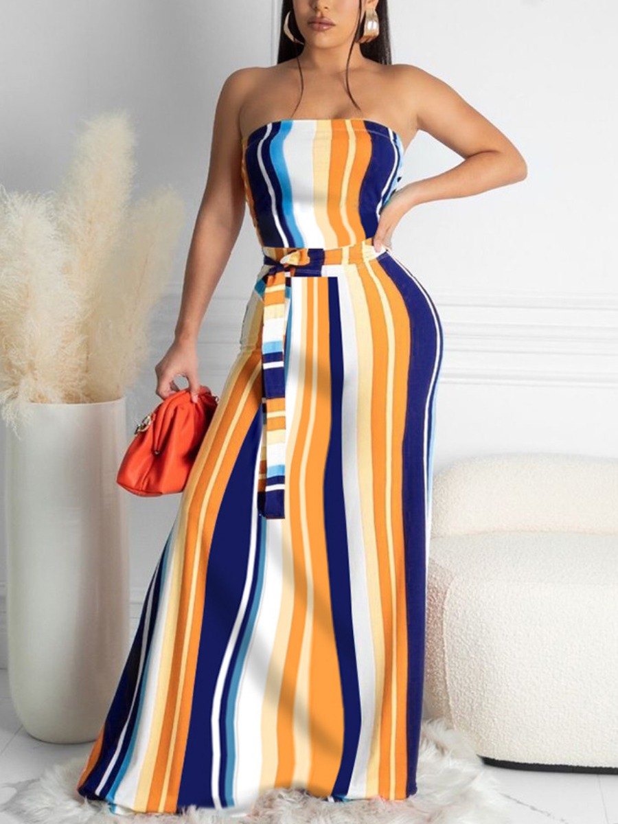 Lovely Boho Off The Shoulder Striped Yellow Floor Length Dress, Yellow stripes
Lovely Boho Off The Shoulder Striped Yellow Floor Length Dress, Yellow stripes