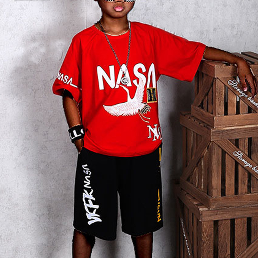 Lovely Boy Casual Flamingo Letter Print Red Two Piece Shorts Set
Lovely Boy Casual Flamingo Letter Print Red Two Piece Shorts Set