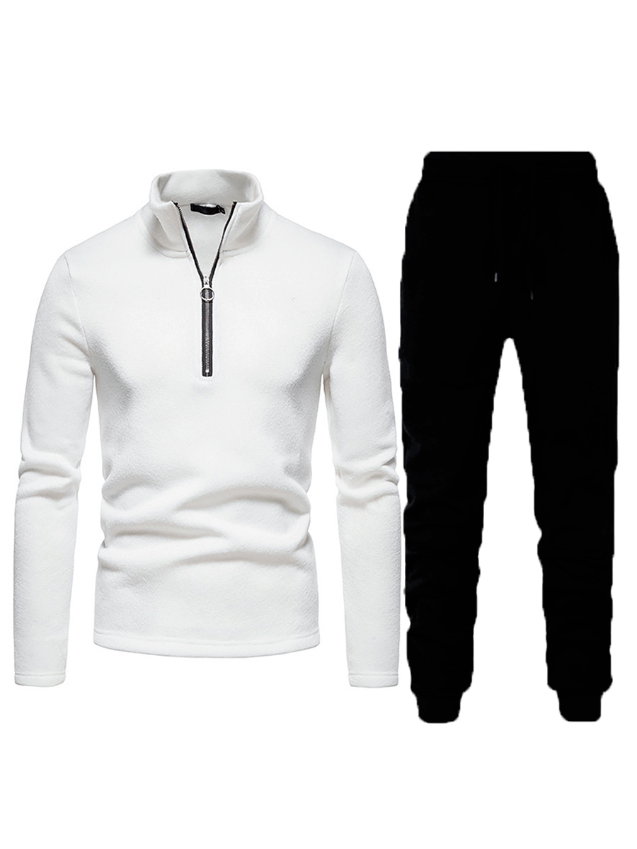 LW COTTON Men Zipper Design Pants Set, White
LW COTTON Men Zipper Design Pants Set, White