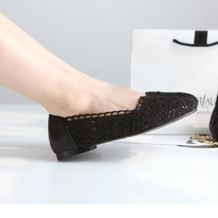 womens black dress shoes flats