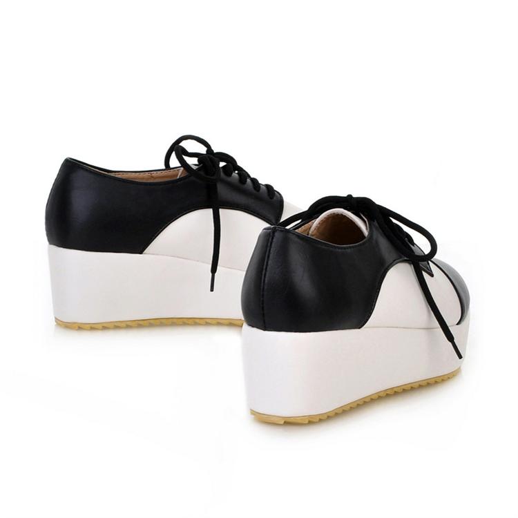 platform closed shoes