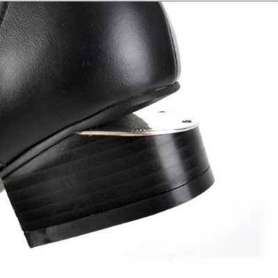 black flats closed toe