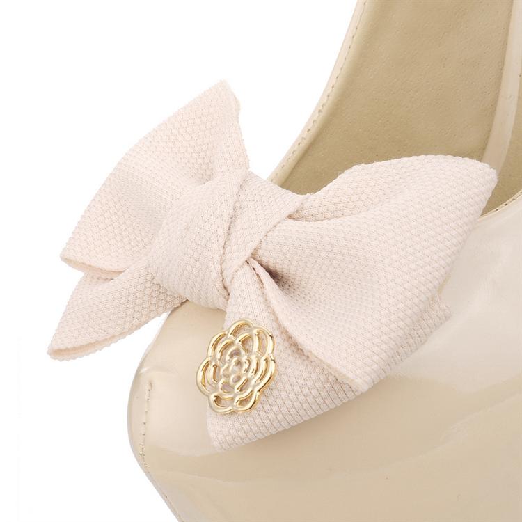 tie back bow heels