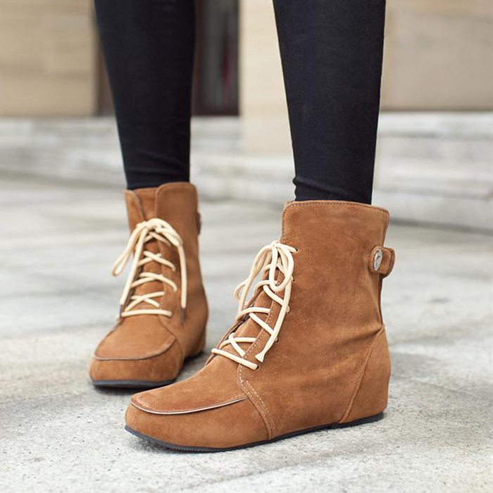 mid heel lace up shoes