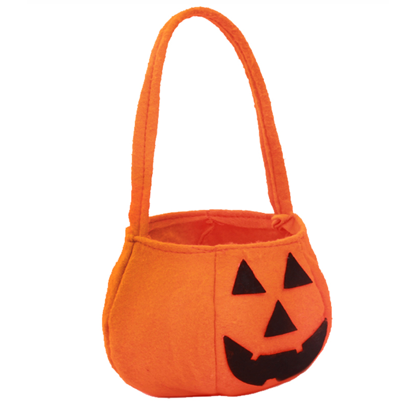 halloween pumpkin bags plastic
