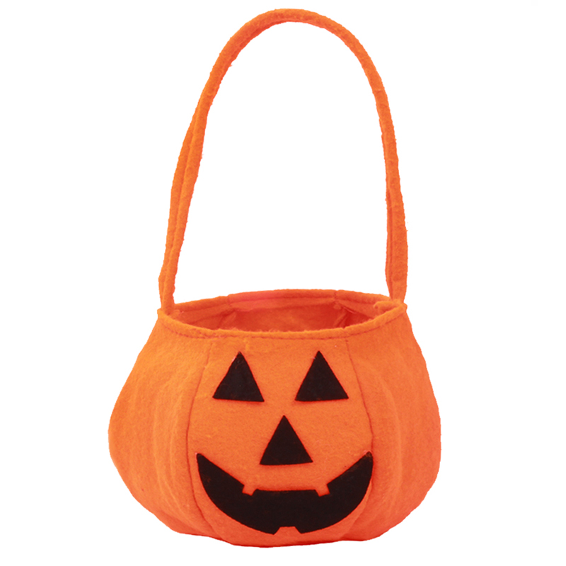 halloween pumpkin bags plastic