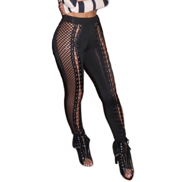 satin skinny pants