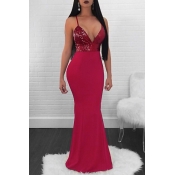 Lovely Sexy Spaghetti Strap Sleeveless Backless Se