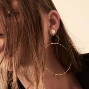 Lovely Metal Fashion Earring