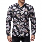 Lovely Casual Floral Printed Multicolor Shirts