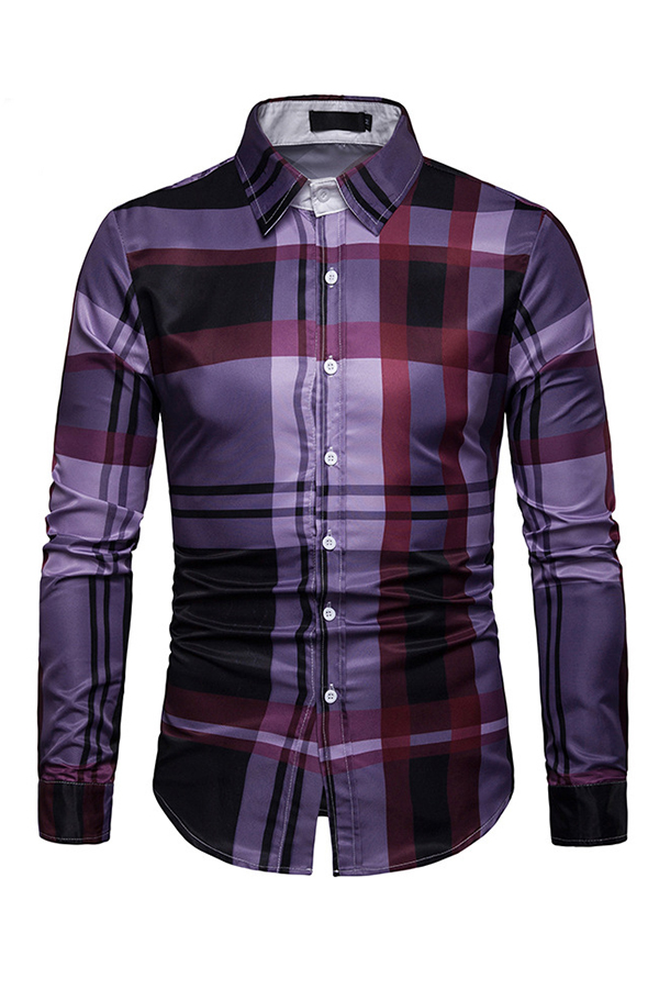 

Lovely Casual Geometric Printed Red Shirt