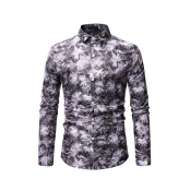 Lovely Work Printed Grey Cotton Shirts