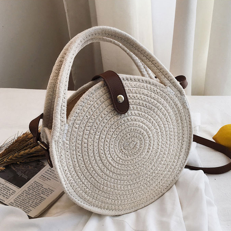 Lovely Casual White Crossbody Bag