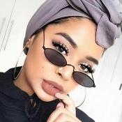 Lovely Fashion Black PC Sunglasses