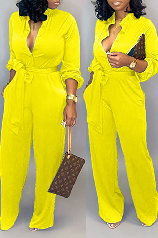 yellow work jumpsuit