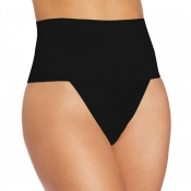 Lovely Trendy High Waist Black Panties