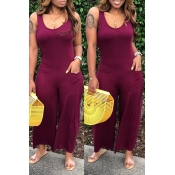 Lovely Lovelywholesale Casual Pocket Patched Wine 