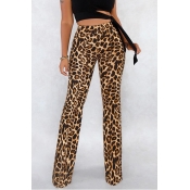 Lovely Trendy Leopard Printed Pants