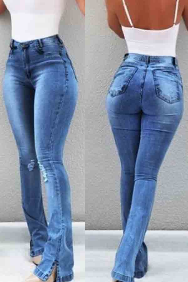 royal blue jeans