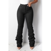 Lovely Leisure Heap Black Jeans