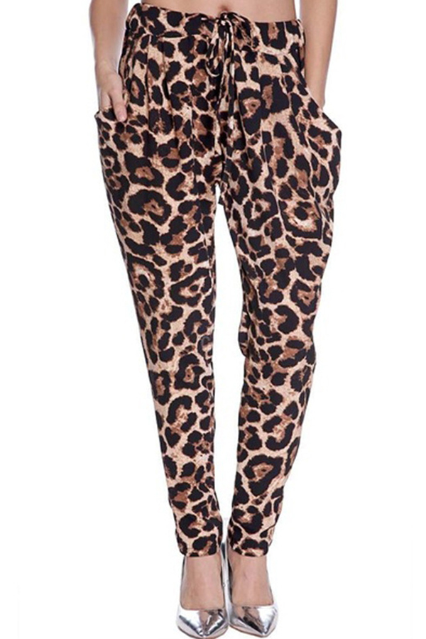 

Lovely Casual Leopard Printed Pants