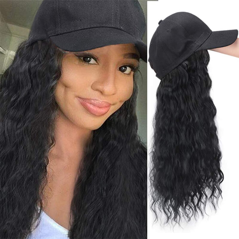 Lovely Sweet Cap Black Wigs