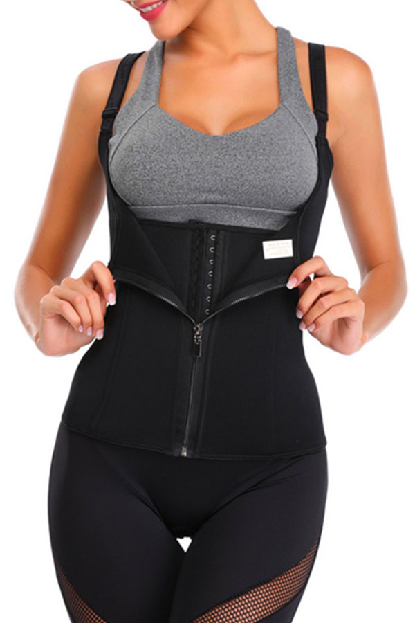 

Lovely Sexy Zipper Design Black Intimates Accessories