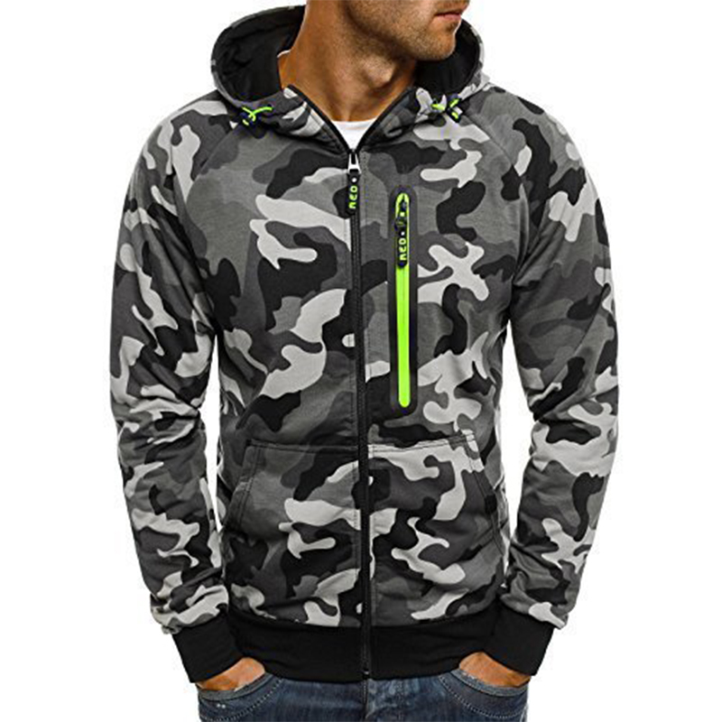 Lovely Casual Camouflage Printed Grey Hoodie_Hoodies_Top_Men Clothes_LovelyWholesale | Wholesale ...