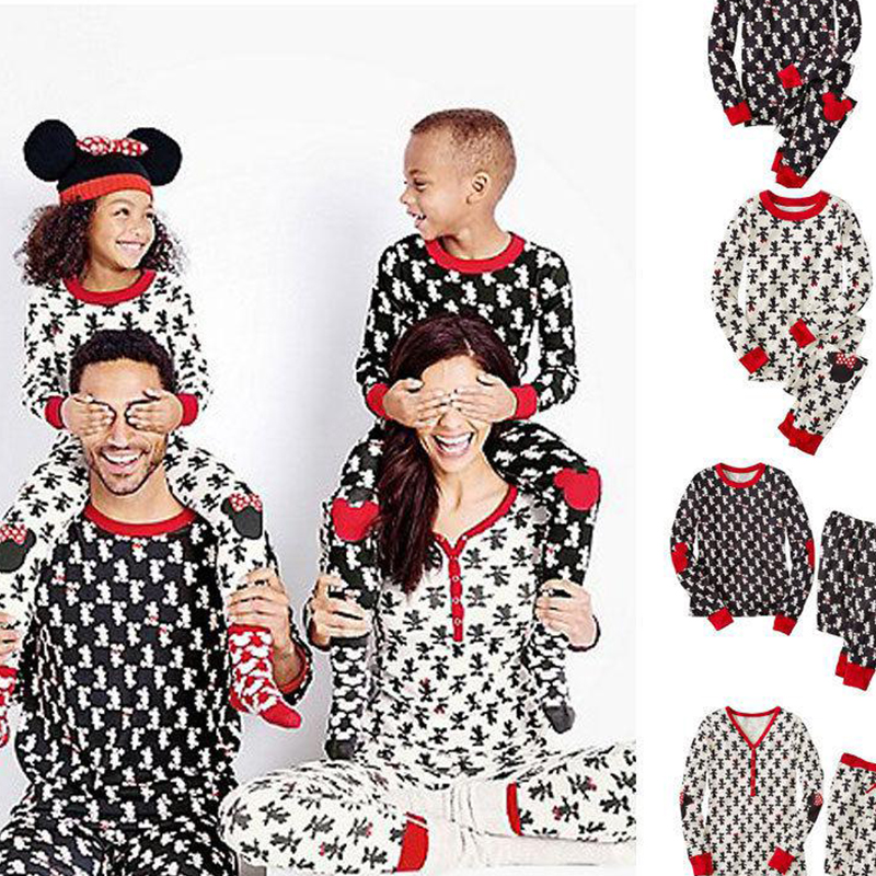 

Lovely Family Printed White Mother Two-piece Pants Set