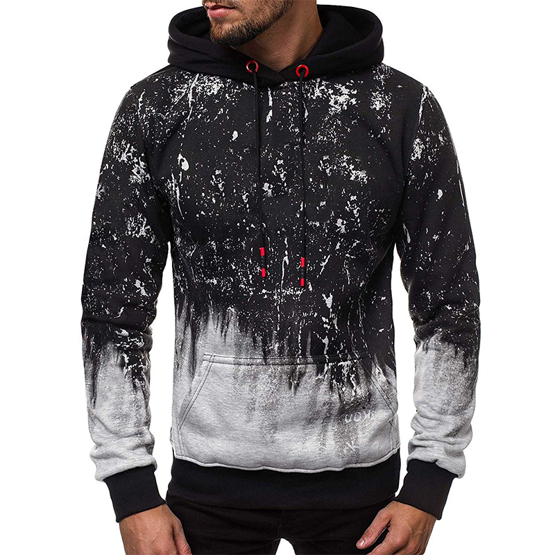 

Lovely Casual Printed Light Grey Hoodie