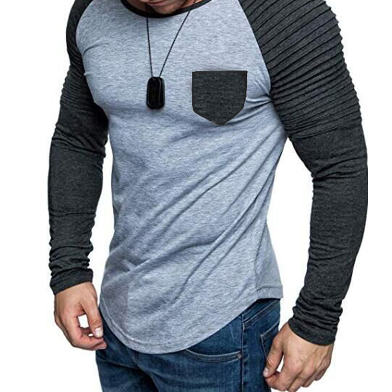 

Lovely Casual Ruffle Design Light Grey T-shirt