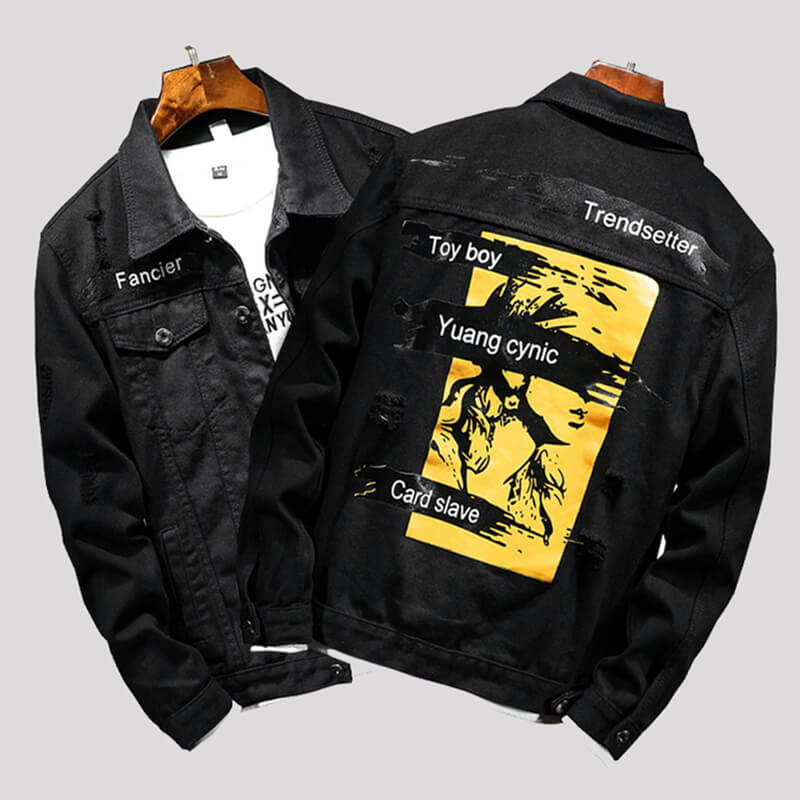 

Lovely Casual Print Black Cowboy Wear