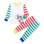 Lovely Family Striped Multicolor Baby One-piece Ju