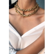 Lovely Chic Gold Necklace