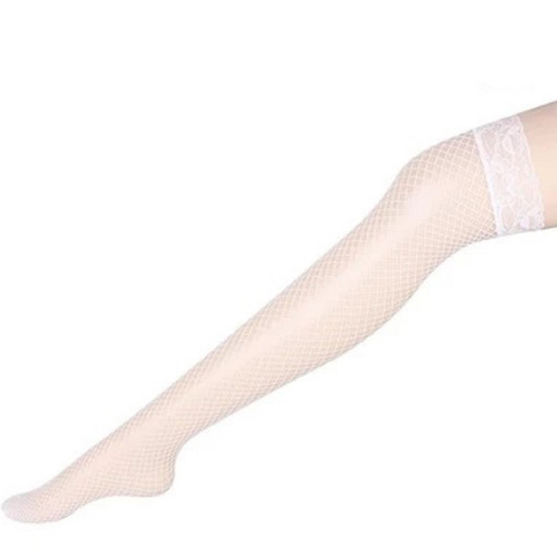 

Lovely Chic Hollow-out White Bodystocking