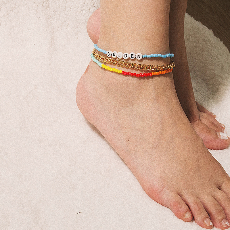

Lovely Casual Multicolor Body Chain, Multi