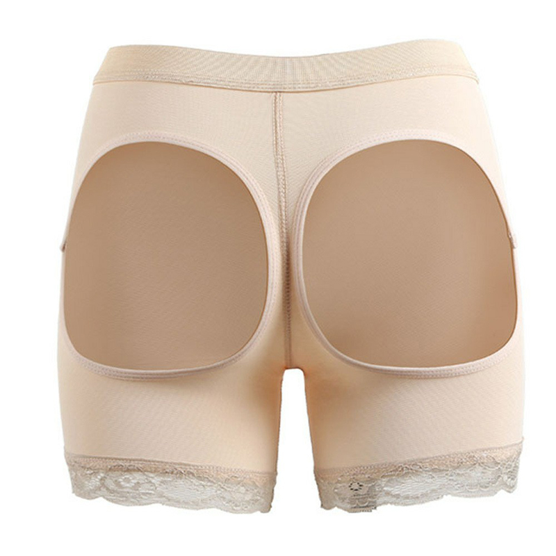 

Lovely Sexy Hollow-out Skin Color Panties