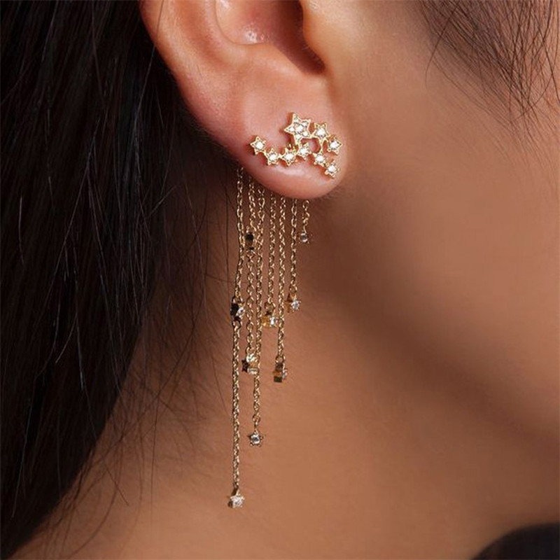 

Lovely Trendy Gold Earring