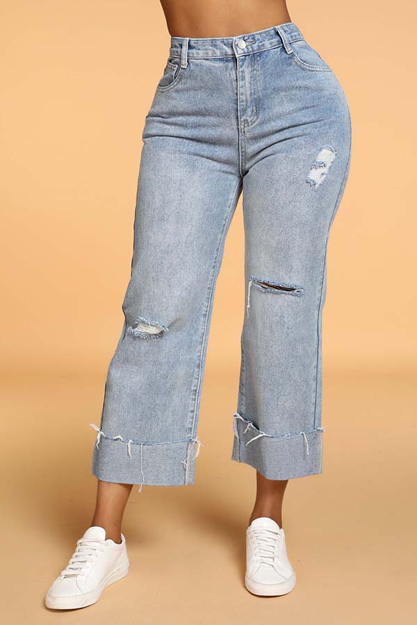 loose jeans