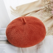 Lovely Casual Jacinth Hat