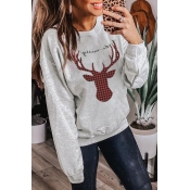 Lovely Christmas Day Grey Sweatshirt