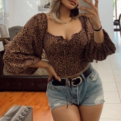 Lovely Casual Print Yellow Blouse