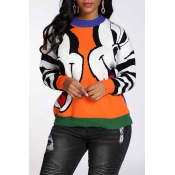 Lovely Leisure Patchwork Multicolor Sweater