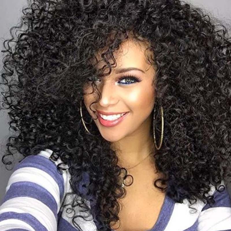 

Lovely Chic Curly Black Wigs