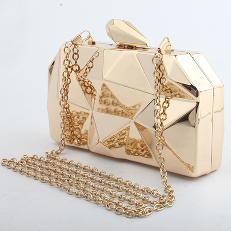 

Lovely Vintage Gold Crossbody Bag