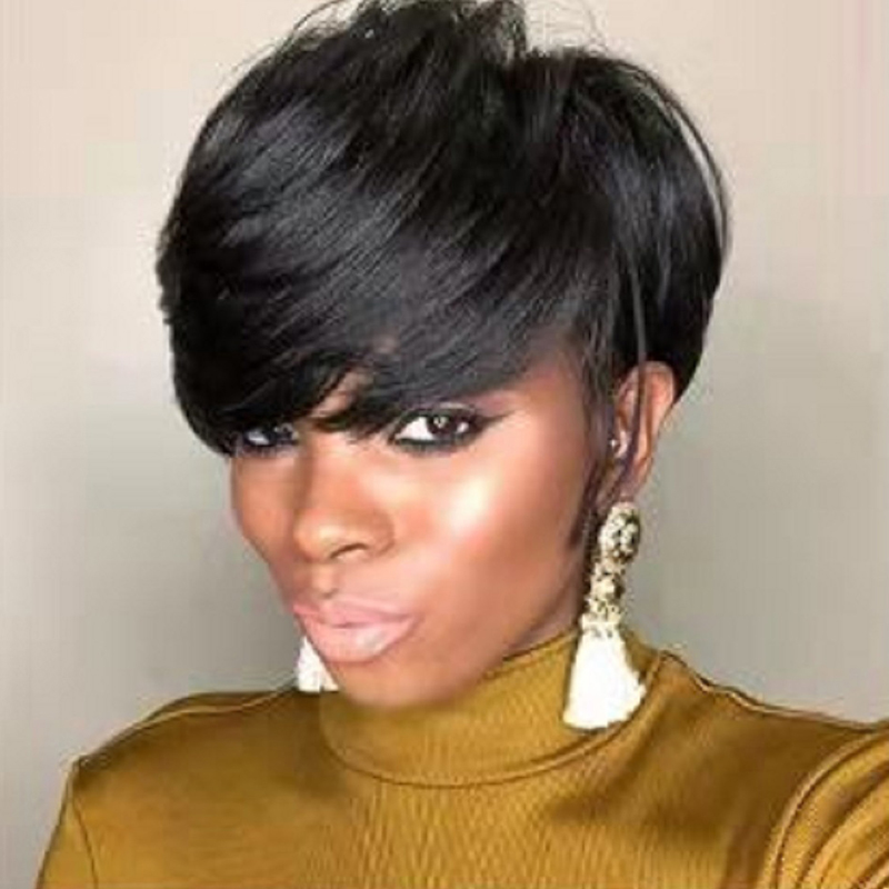 

Lovely Chic Short Black Wigs