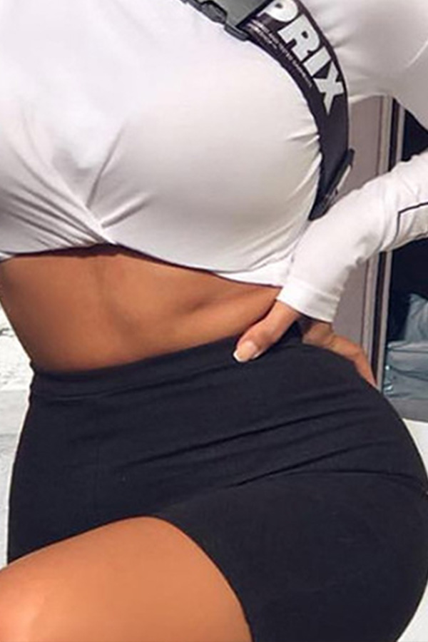 

Lovely Sportswear Skinny Black Shorts