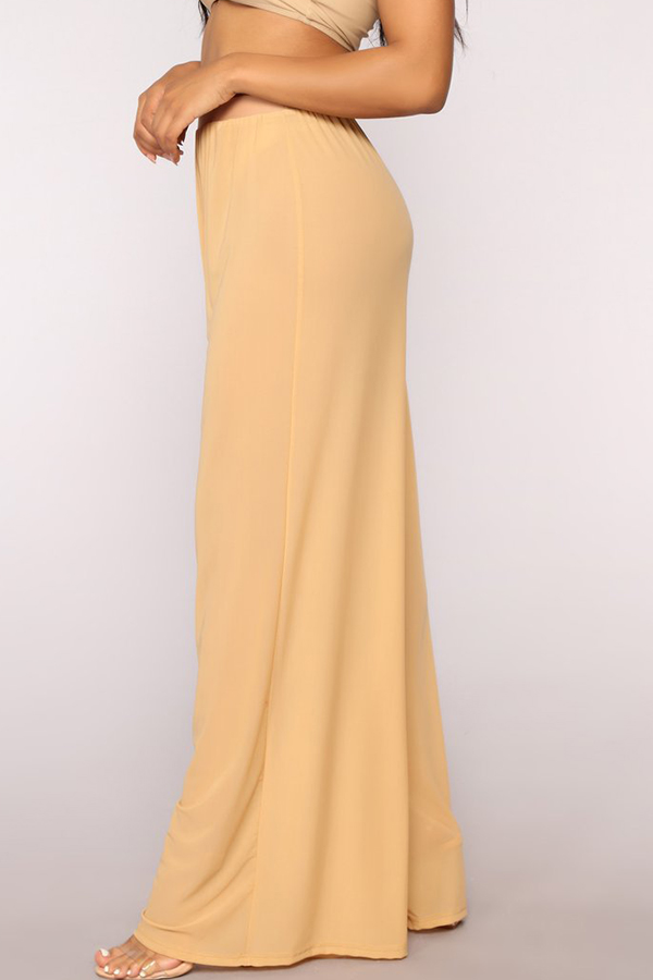 

Lovely Chic Loose Apricot Pants